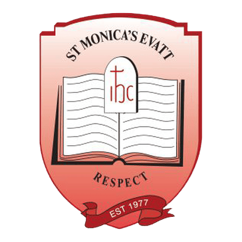 St Monica's Primary School logo
