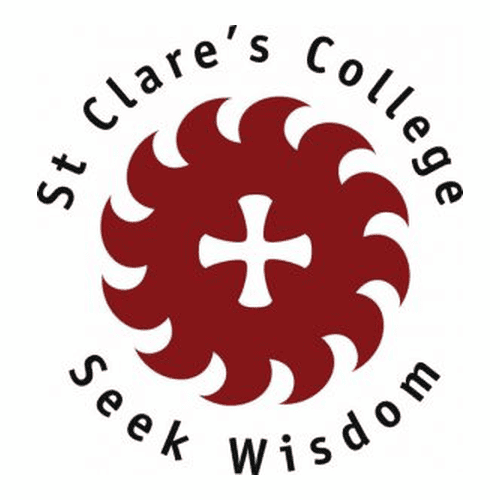St Clare's College logo