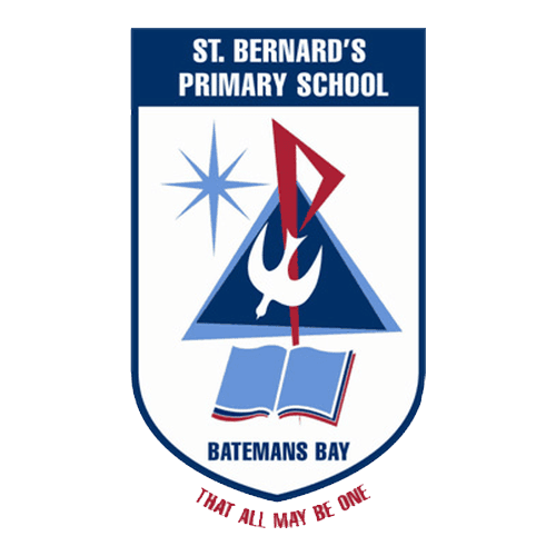 St Bernard's Primary School, Batemans Bay logo