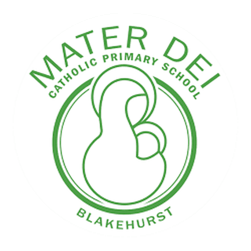 Mater Dei Catholic Primary School logo