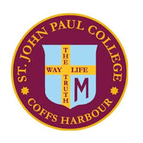 St John Paul College logo