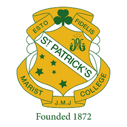 St Patrick's Marist College logo
