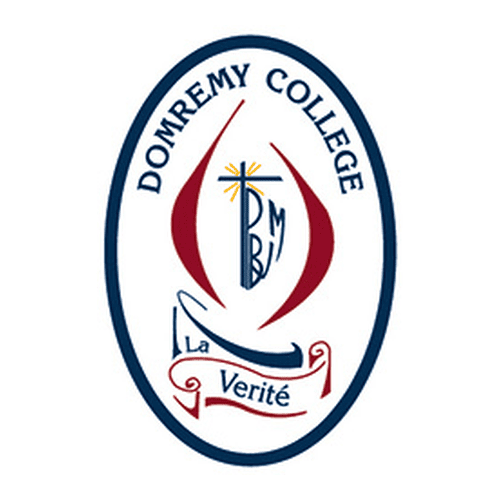 Domremy Catholic College logo