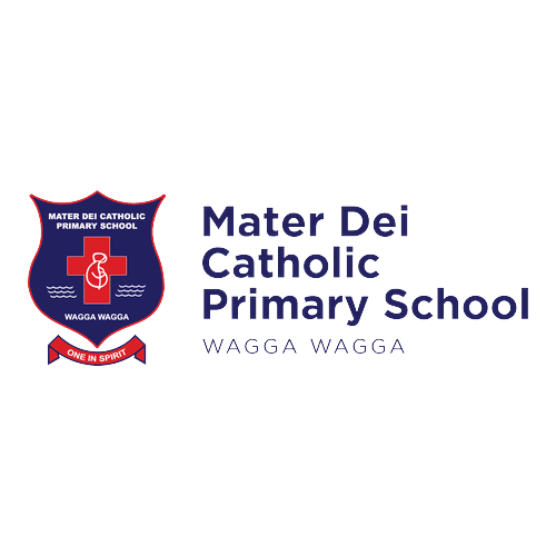 Mater Dei Primary School logo