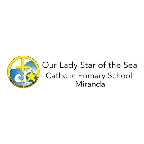 Our Lady Star of the Sea Catholic Primary School Miranda logo