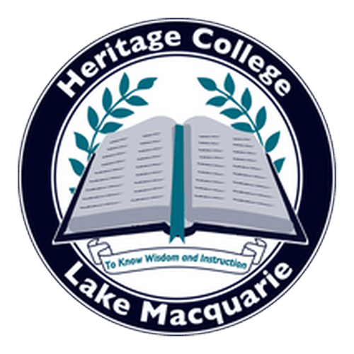 Heritage College Lake Macquarie logo