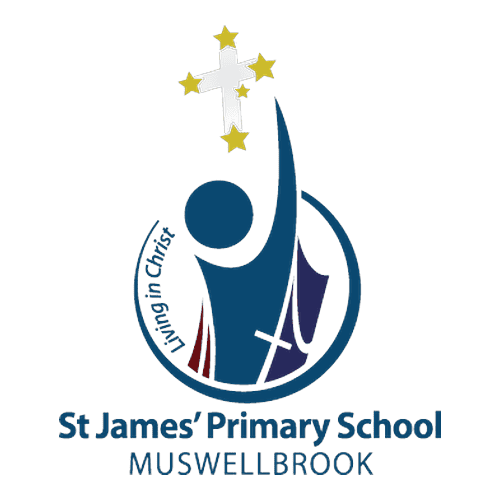 St James' Primary School logo