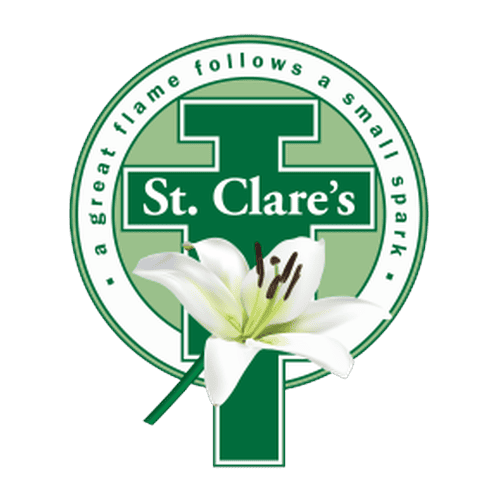 St Clare's Catholic Primary School logo