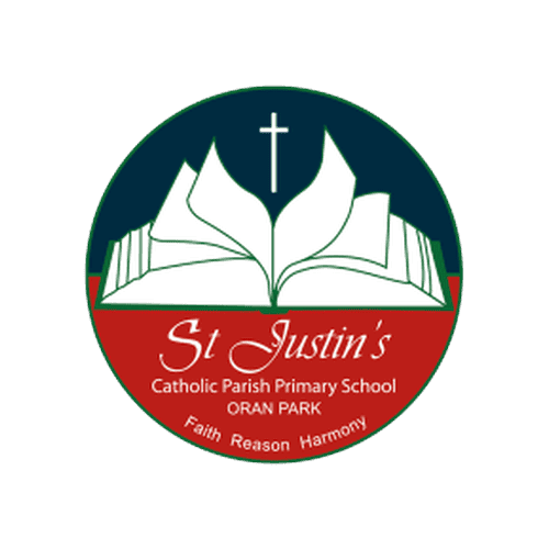 St Justin's Catholic Primary School logo