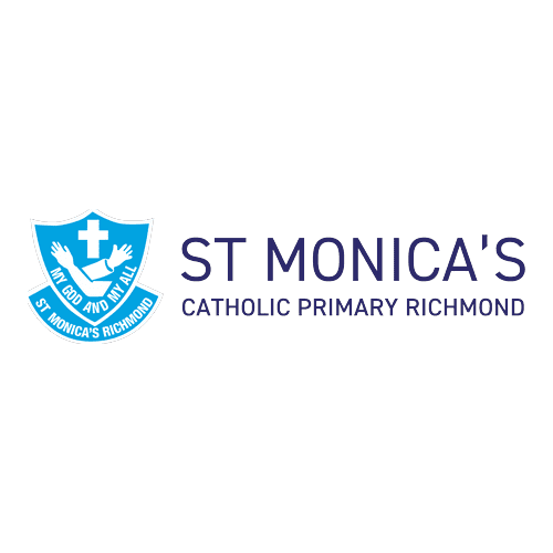 St Monica's Primary School logo