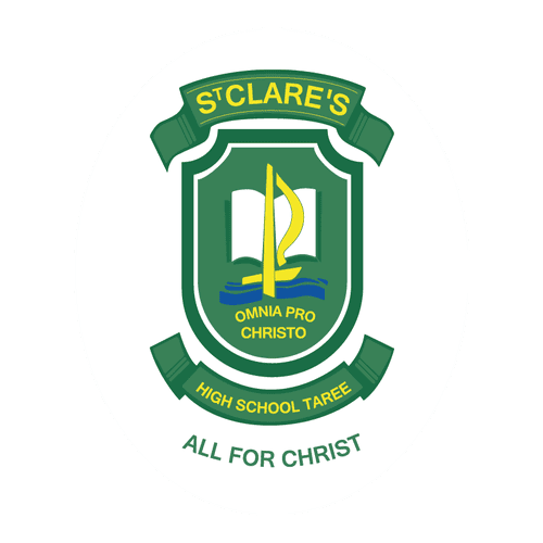 St Clare's High School logo