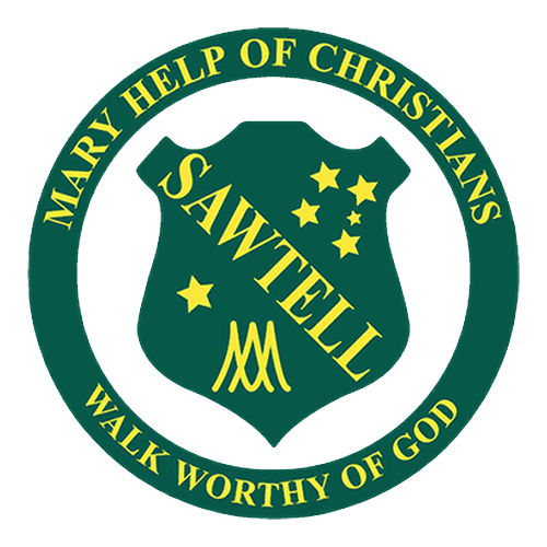 Mary Help of Christians Primary School Sawtell logo