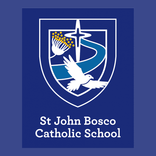 St John Bosco Catholic School logo