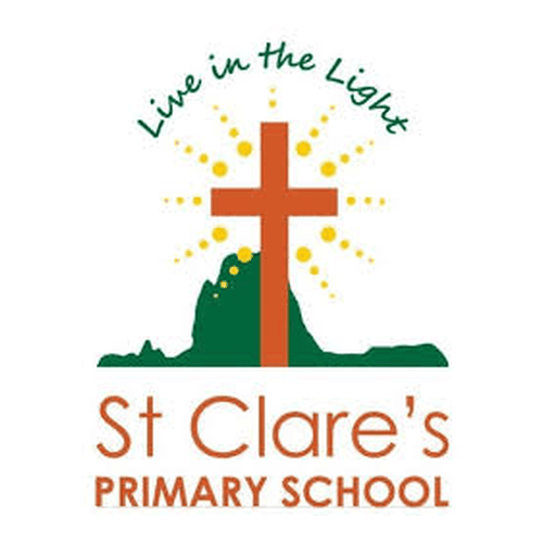St Clare's Primary School logo