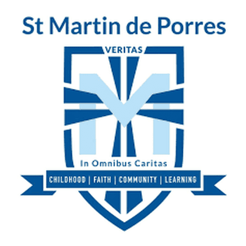 St Martin de Porres School logo