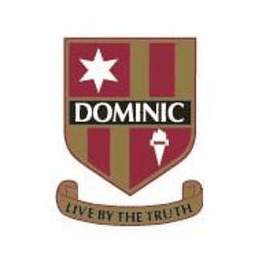 Dominic College logo