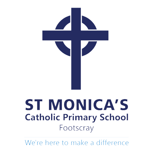 St Monica's School logo