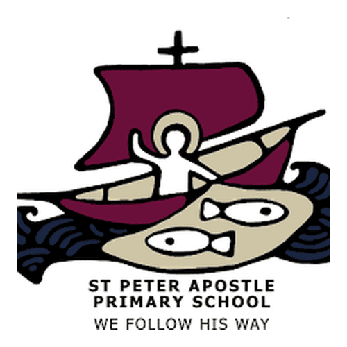 St Peter Apostle School logo