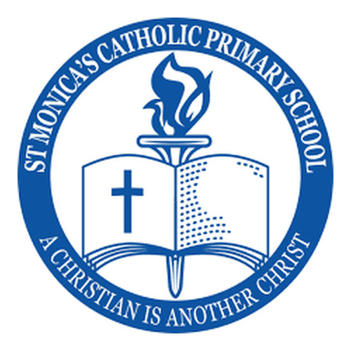 St Monica's School logo