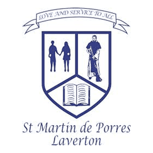 St Martin de Porres School logo
