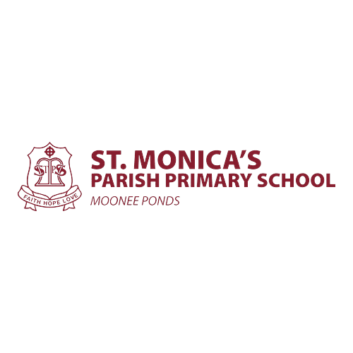 St Monica's Primary School logo