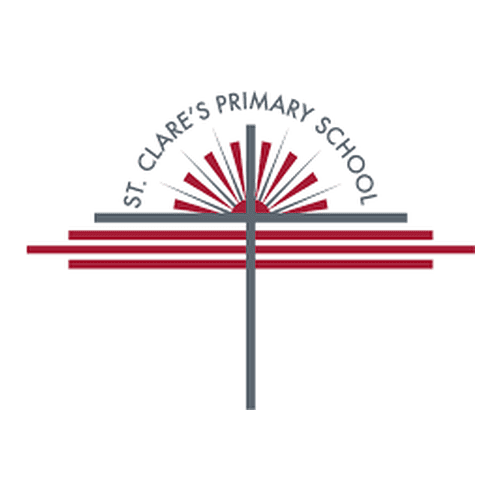 St Clare's Primary School logo