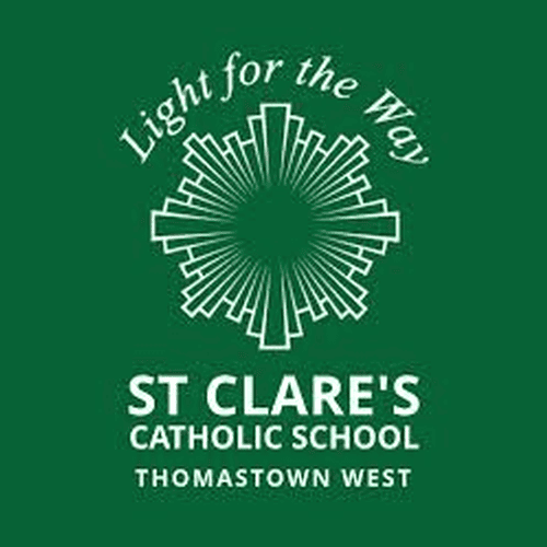 St Clare's School logo