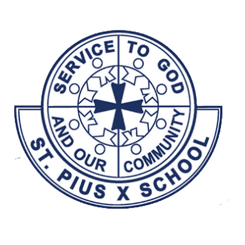 St Pius X School logo