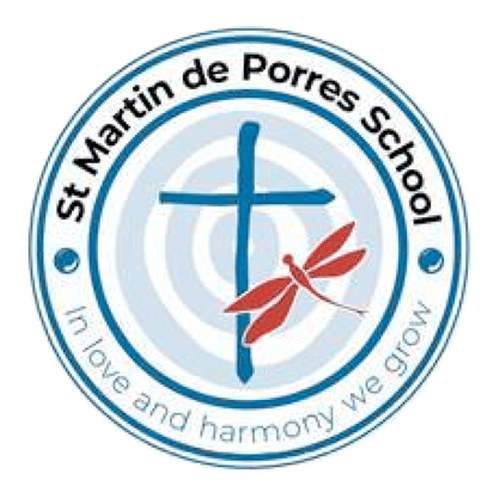 St Martin de Porres School logo