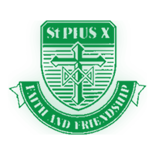 St Pius X Catholic School logo